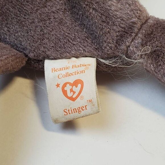 Ty Beanie Baby Stinger Stuffed Plushy Toy - Picture 3 of 4